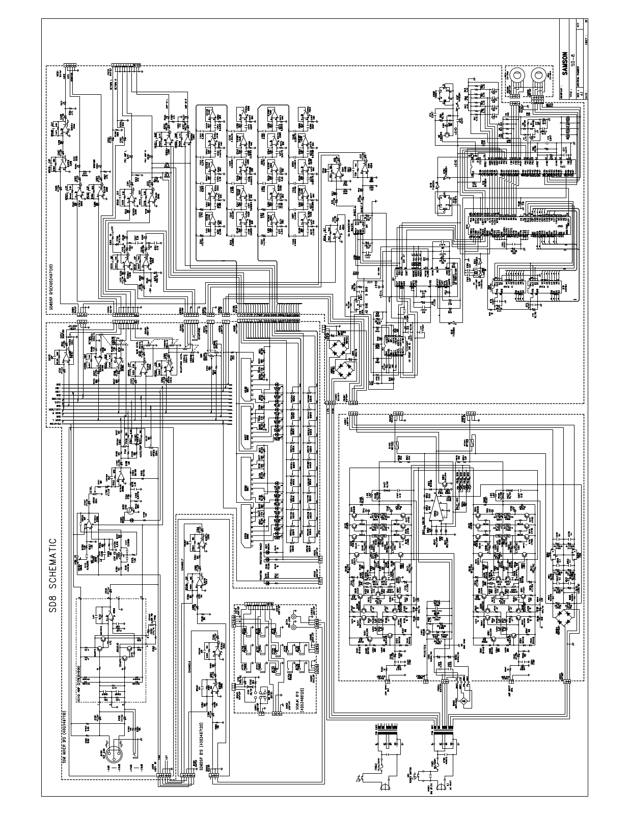 Samson sd8 schematic