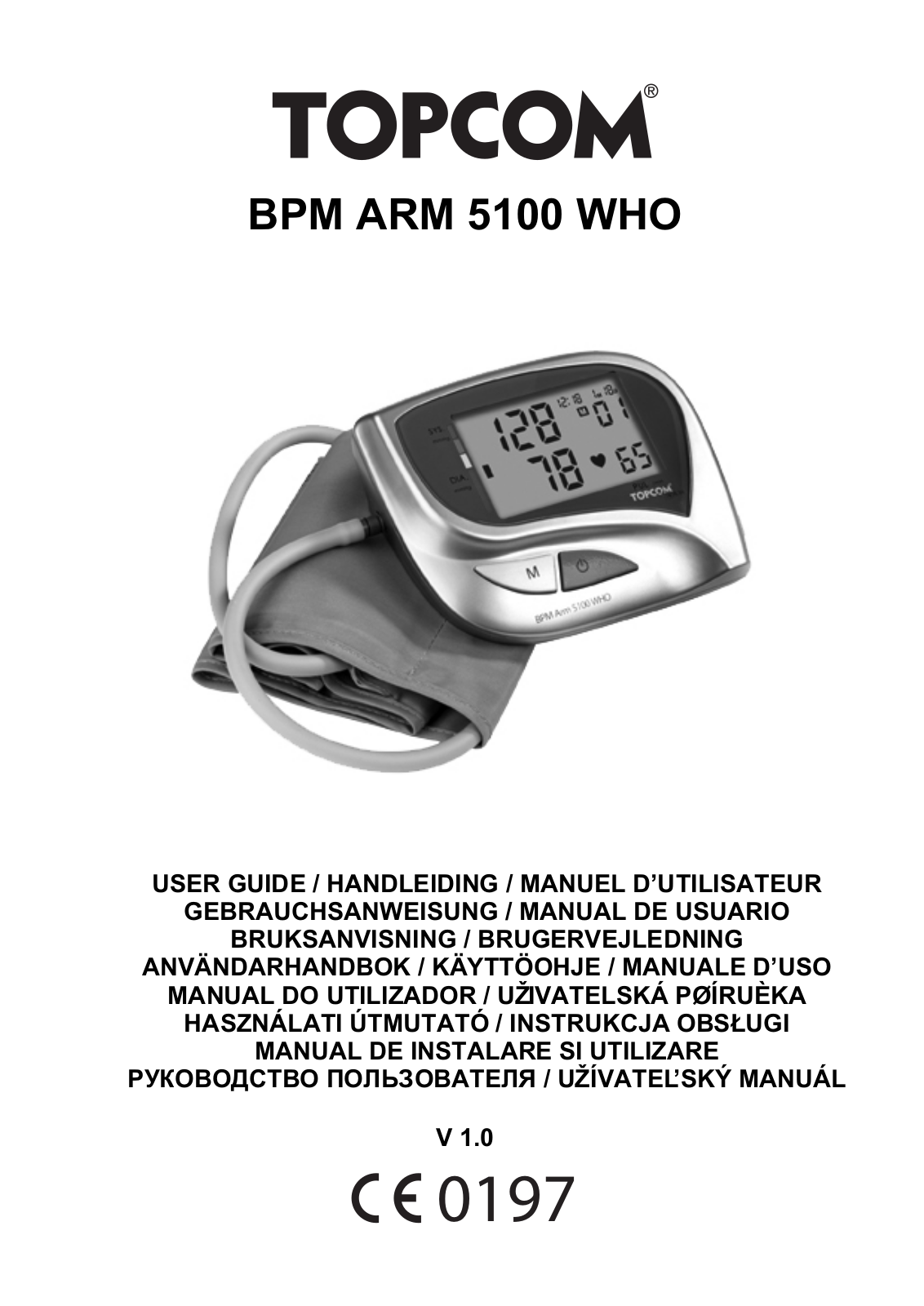 Topcom BPM ARM 5100 WHO User Manual