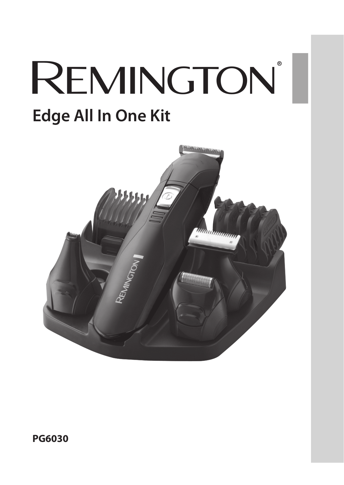 Remington PG-6030 User Manual