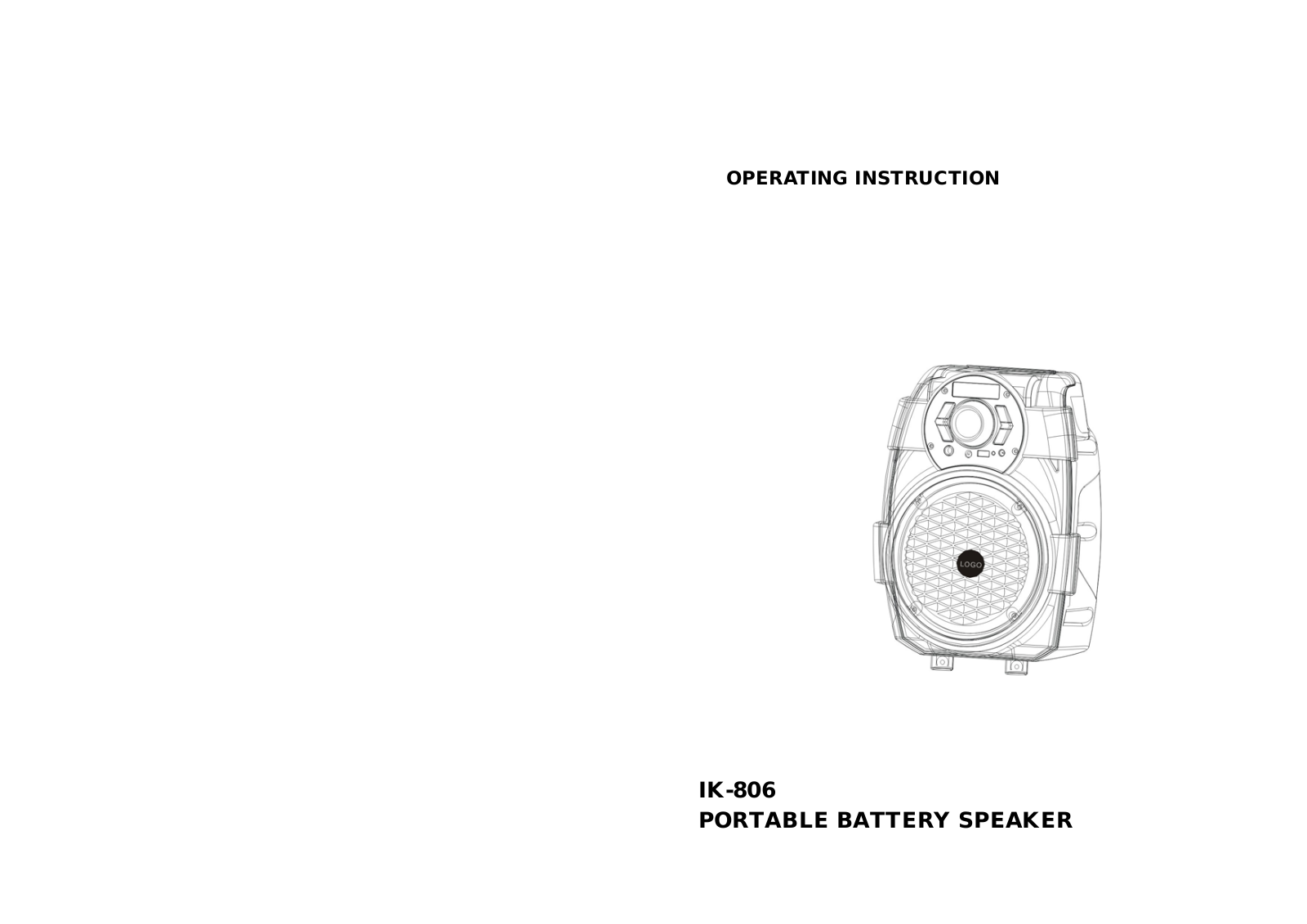 RUIMA 806 User Manual