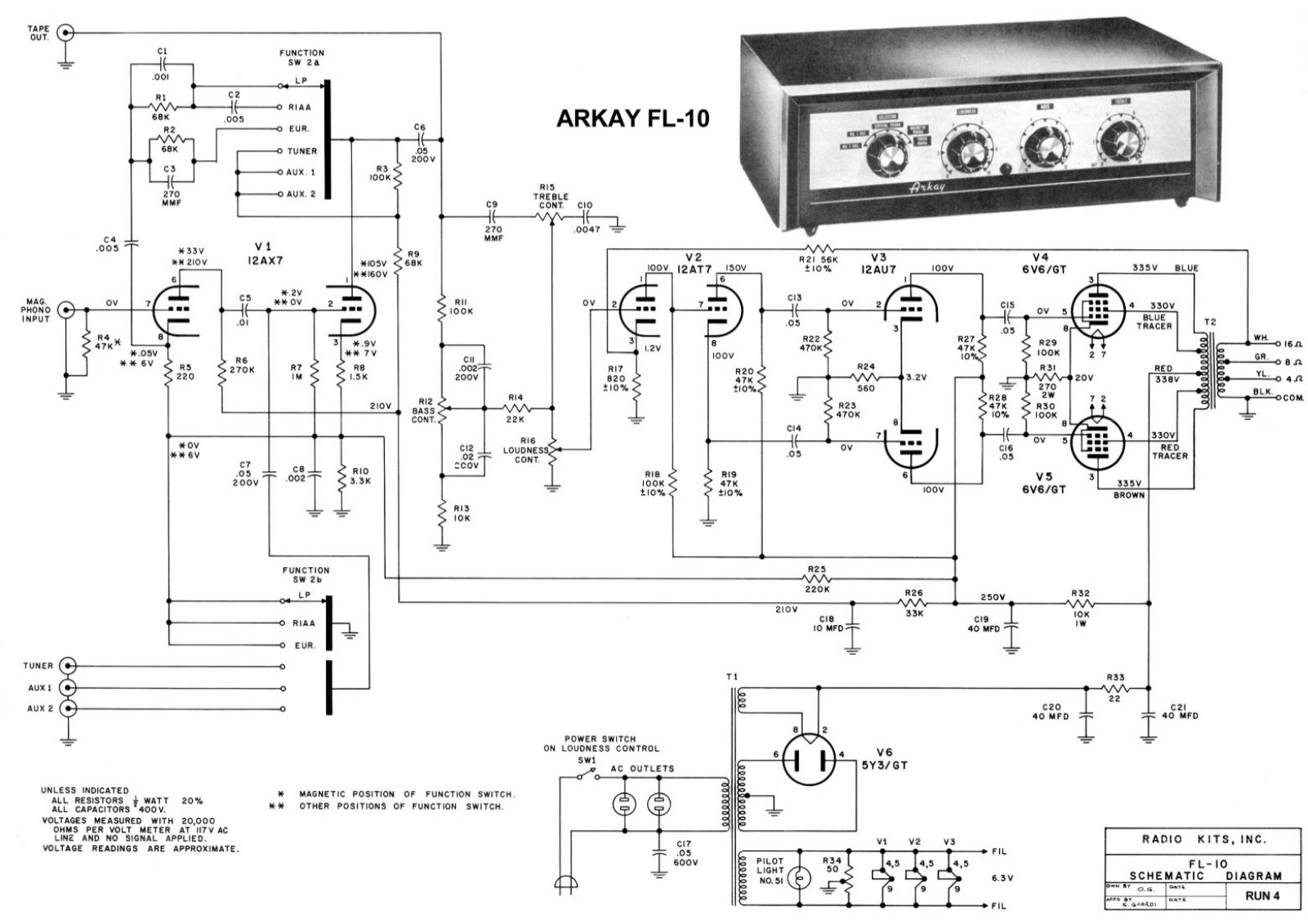 Other A Arkay-FL10 Schematic - ManualMachine.com