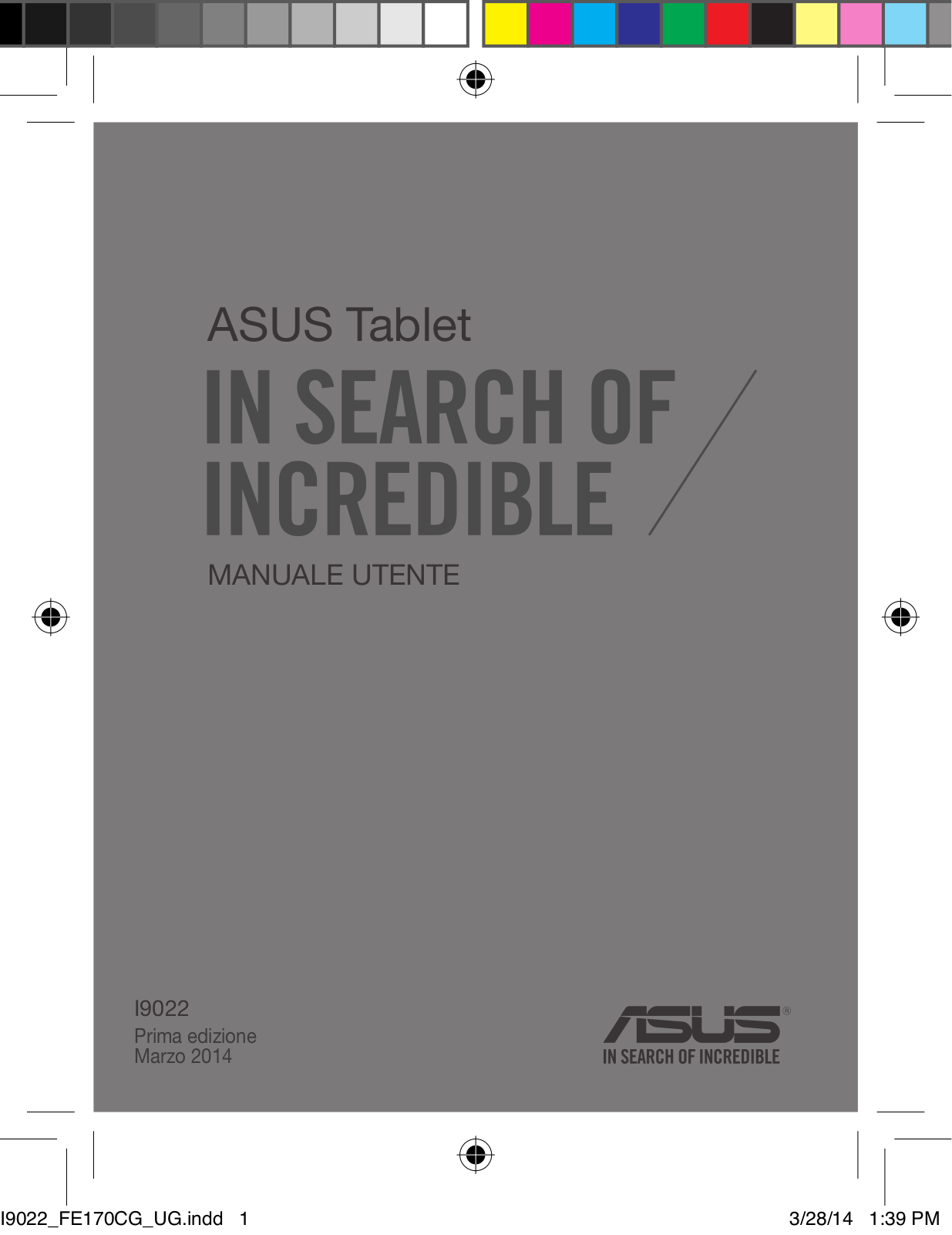 Asus FE170CG User’s Manual