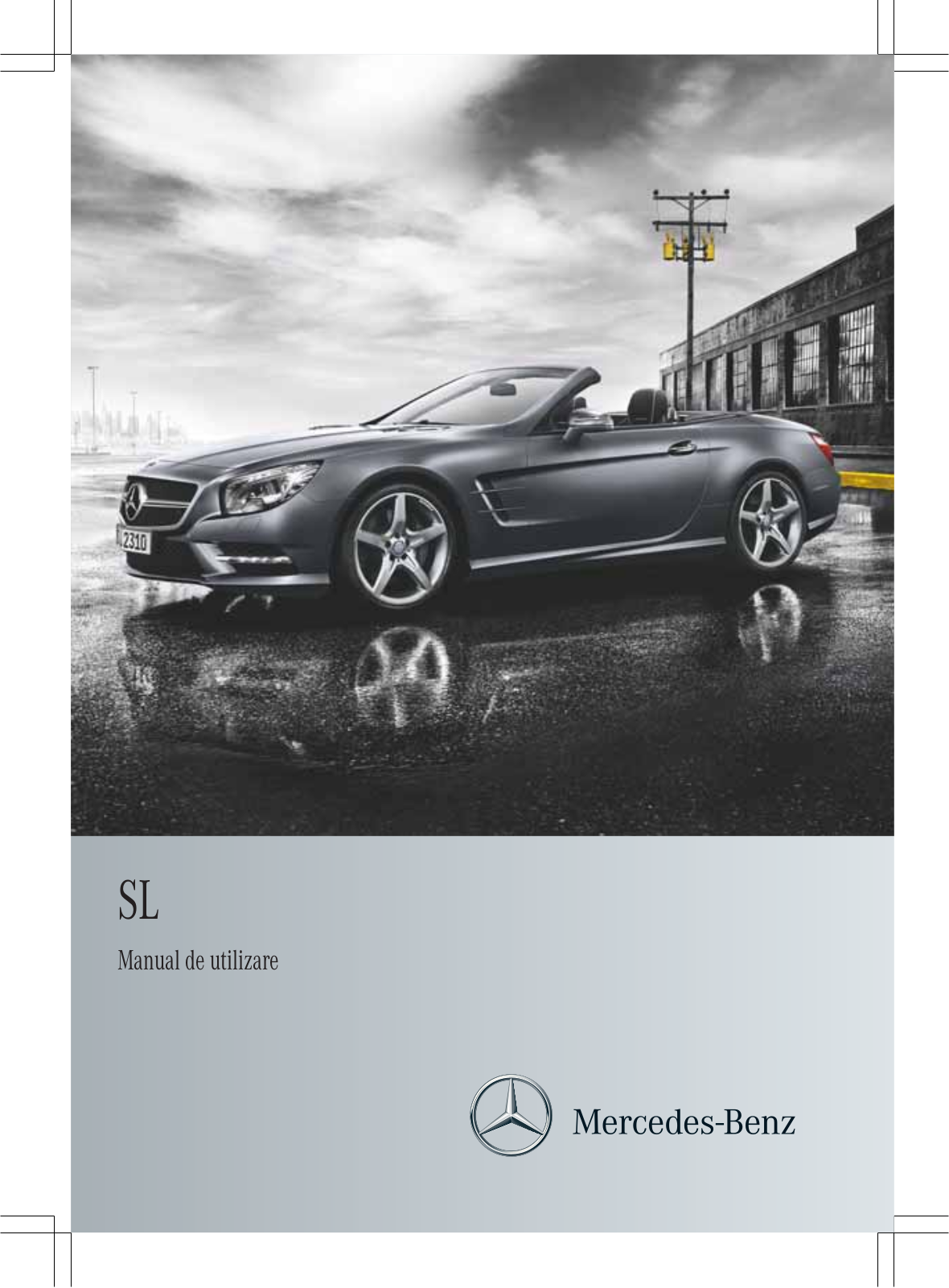 Mercedes SL 350 2012 User Manual