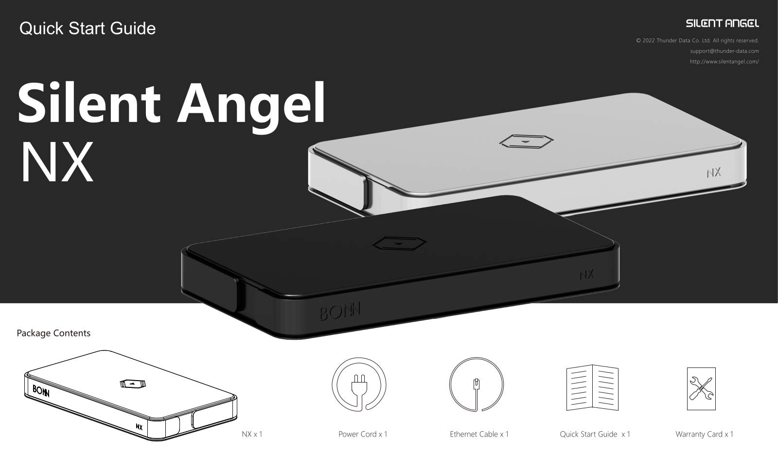 Silent Angel Bonn NX Quick user guide - ManualMachine.com