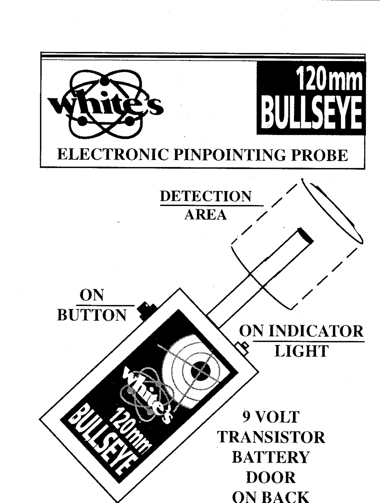 Whites Electronics BULLSEYE User Manual