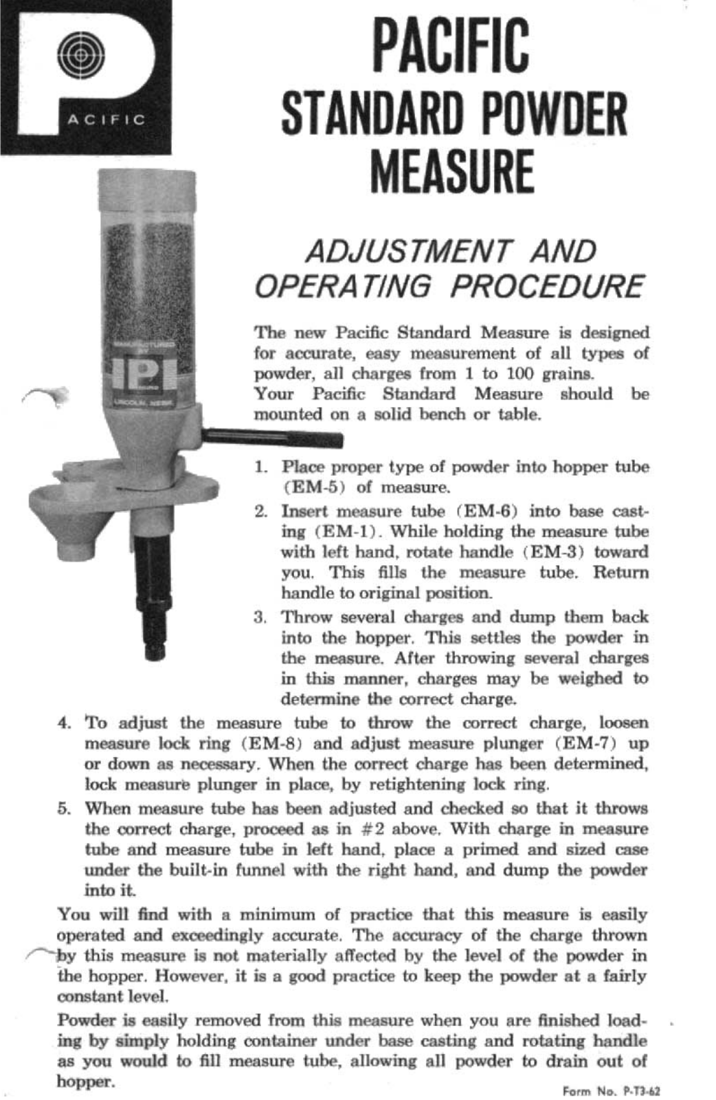 Pacific EM User Manual