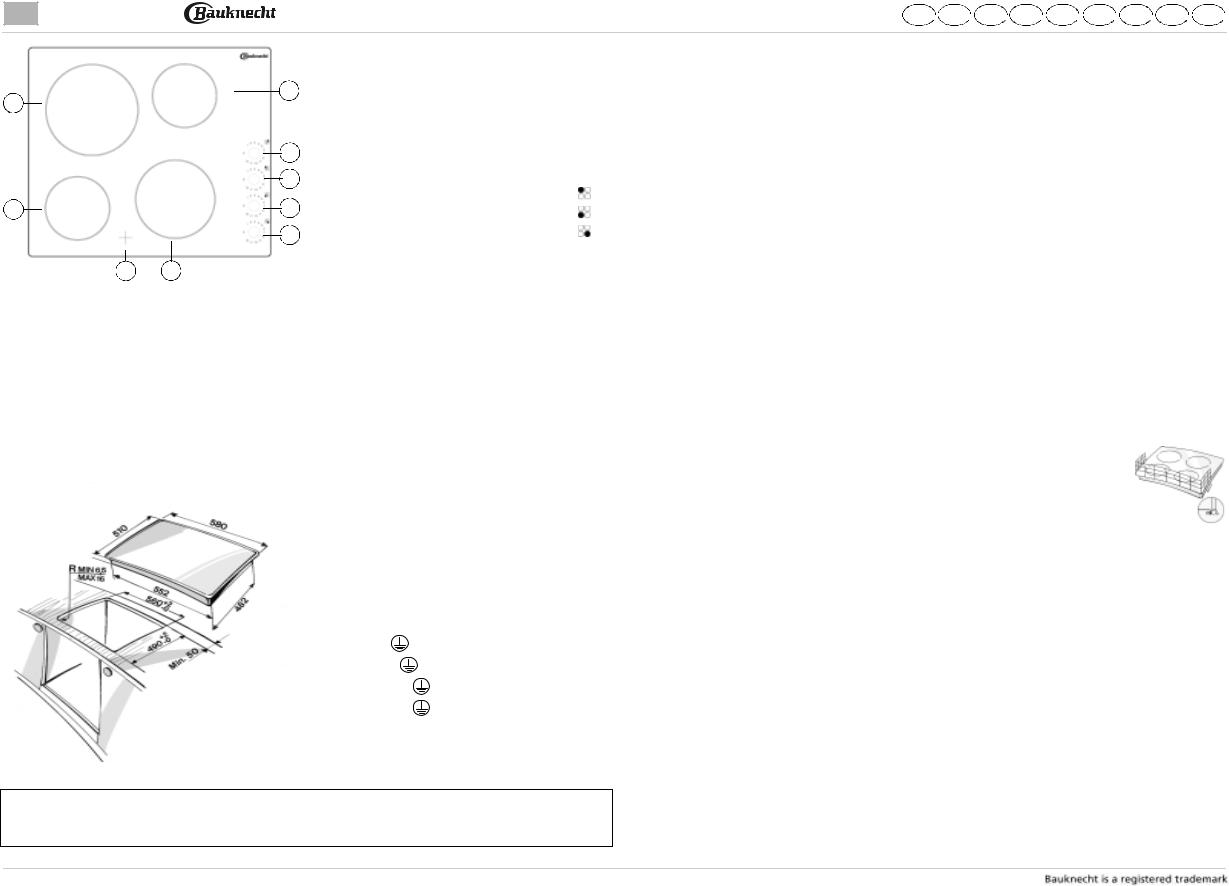 BAUKNECHT ETK 6640 IN User Manual