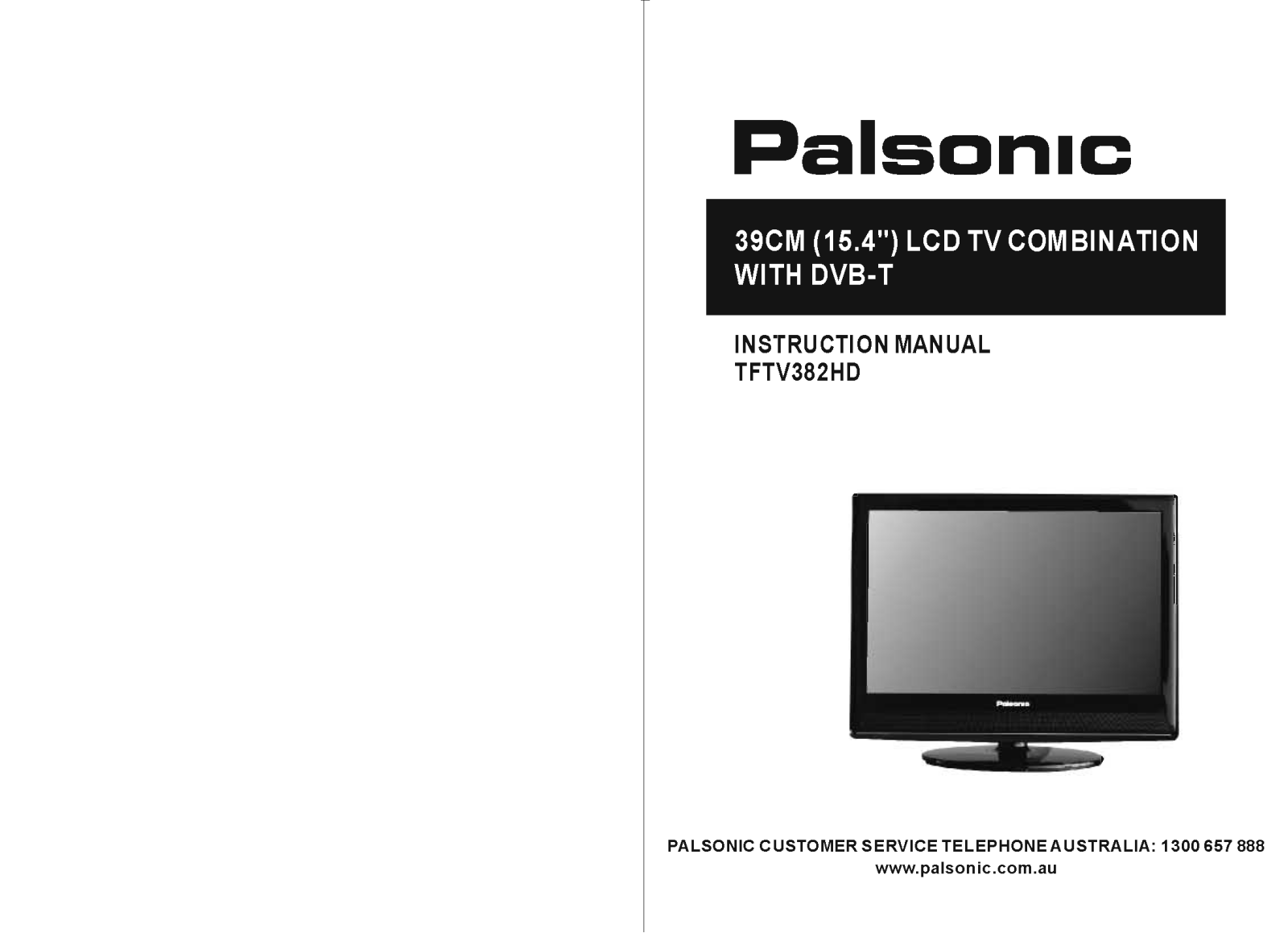 Palsonic TFTV382HD Owner Manual