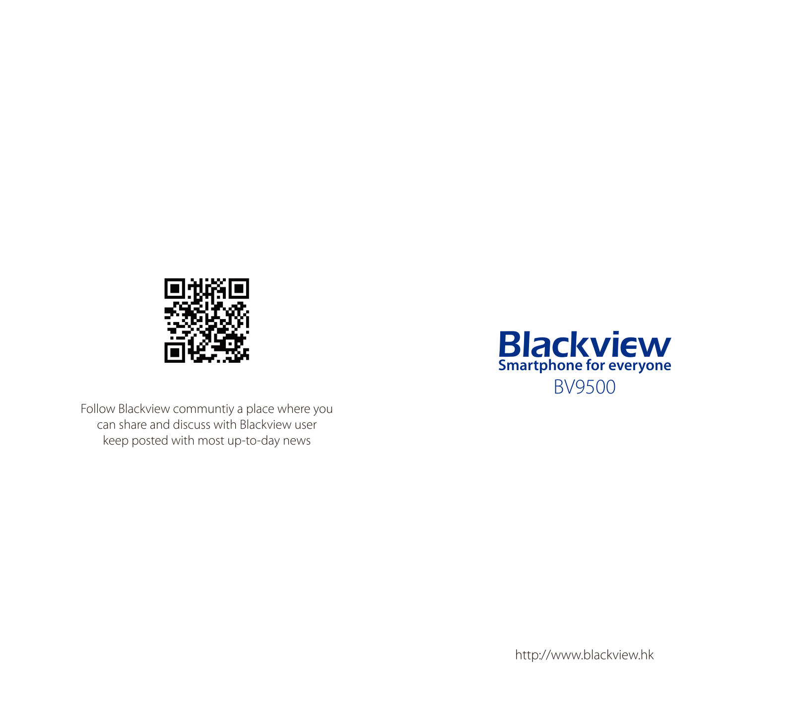 Blackview BV9500 User Manual