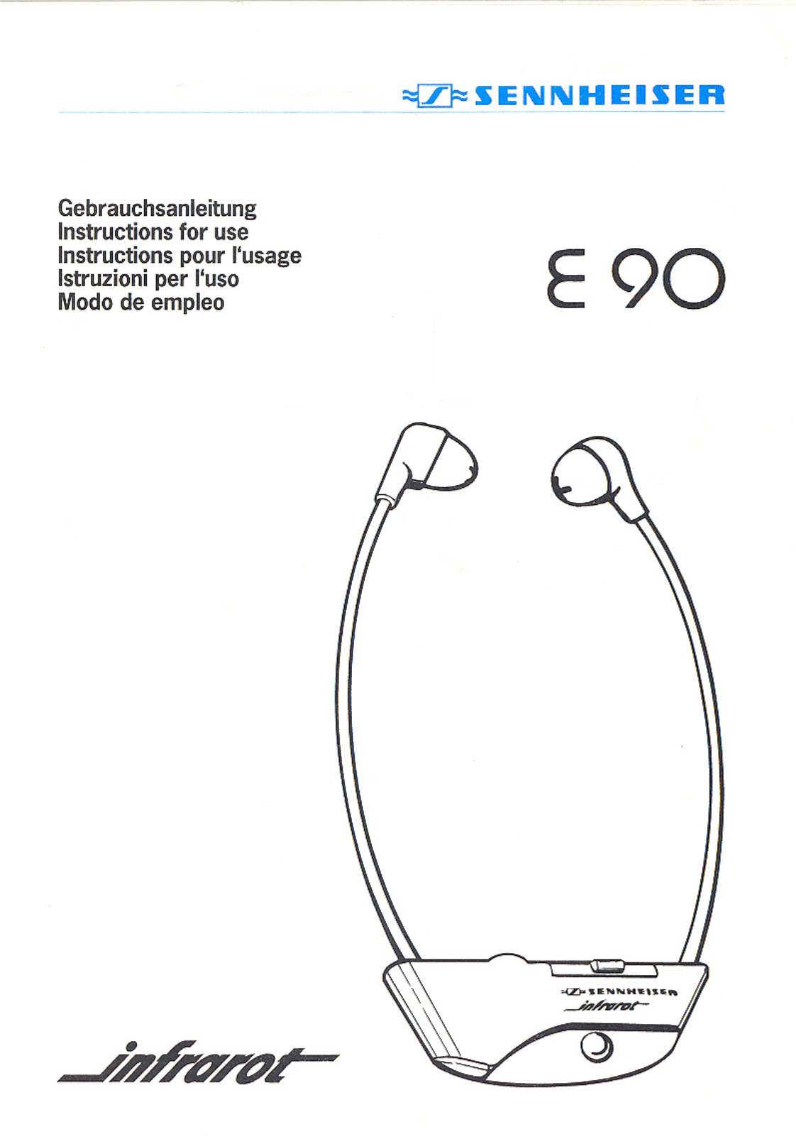 Sennheiser E 90 User Manual