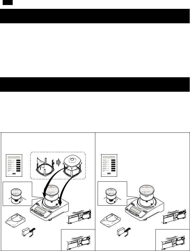 AND FZ-i, FX-i, FZ-i WP, FX-i WP, FZ-GD Quick Start Guide