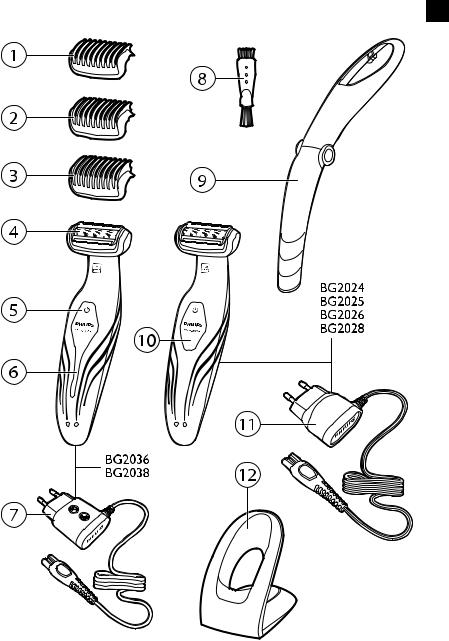 Philips BG2036 User Manual