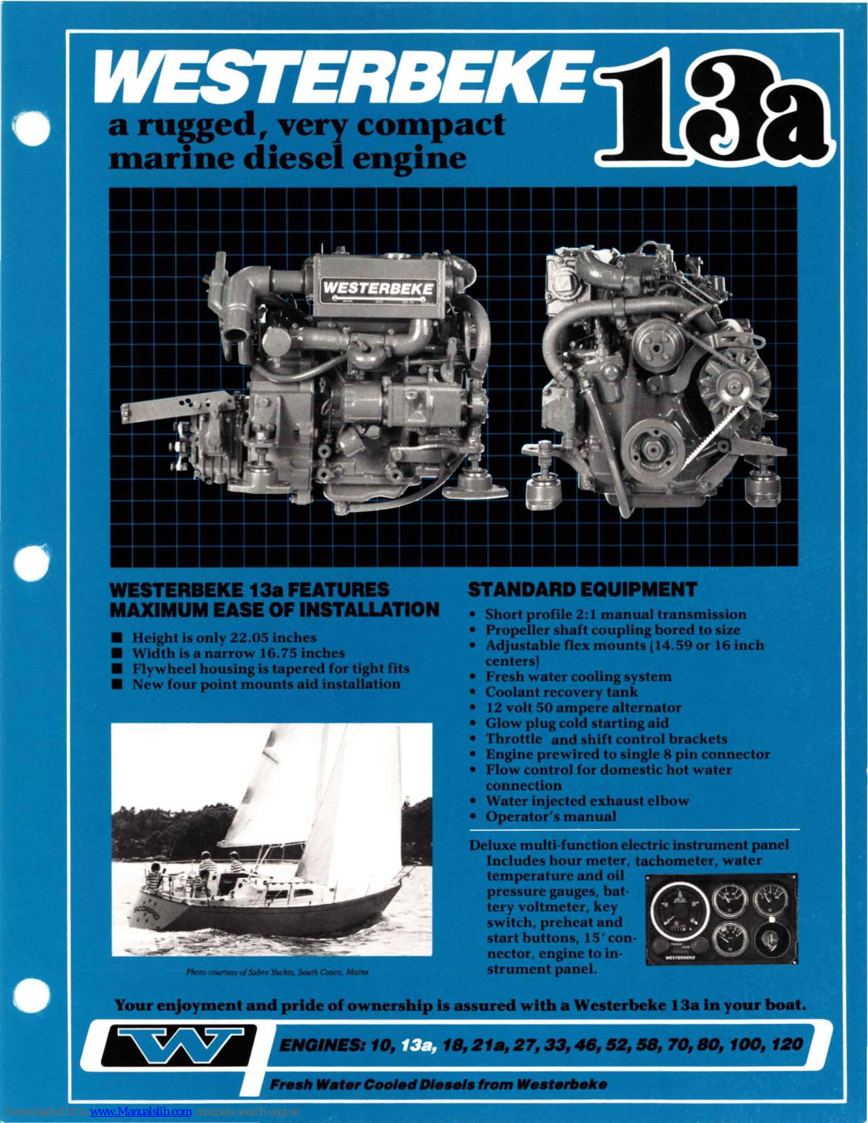 Westerbeke 13a Specification - ManualMachine.com