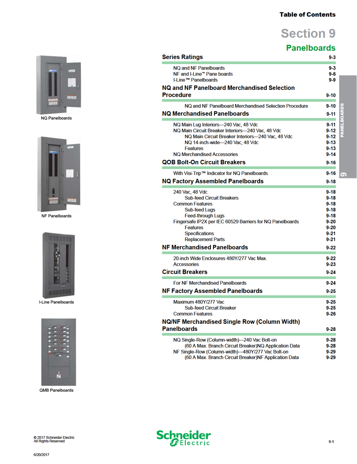 Square D Panelboards Catalog - ManualMachine.com