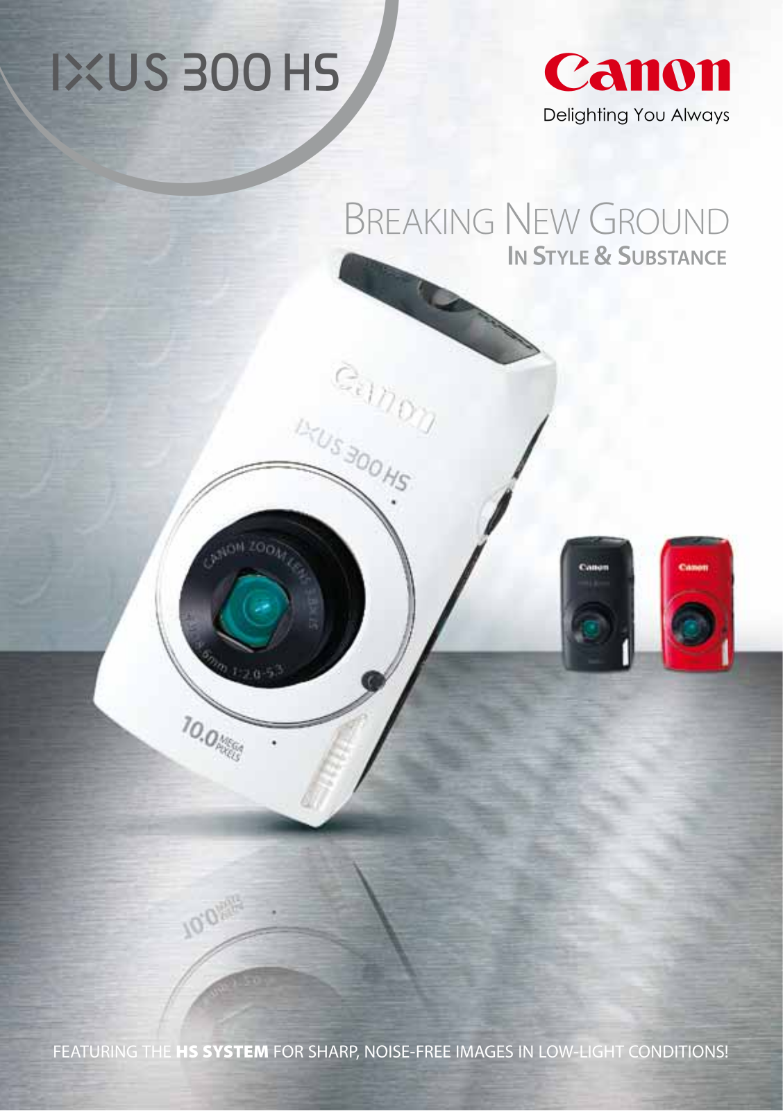 Canon IXUS 300 HS BROCHURE