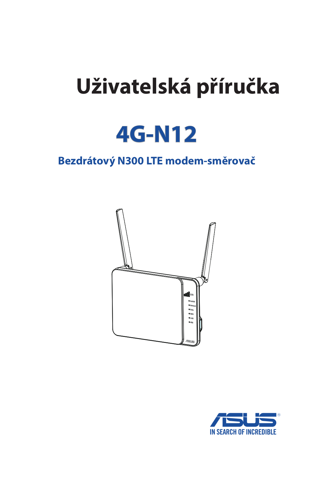 Asus 4G-N12 User's Manual