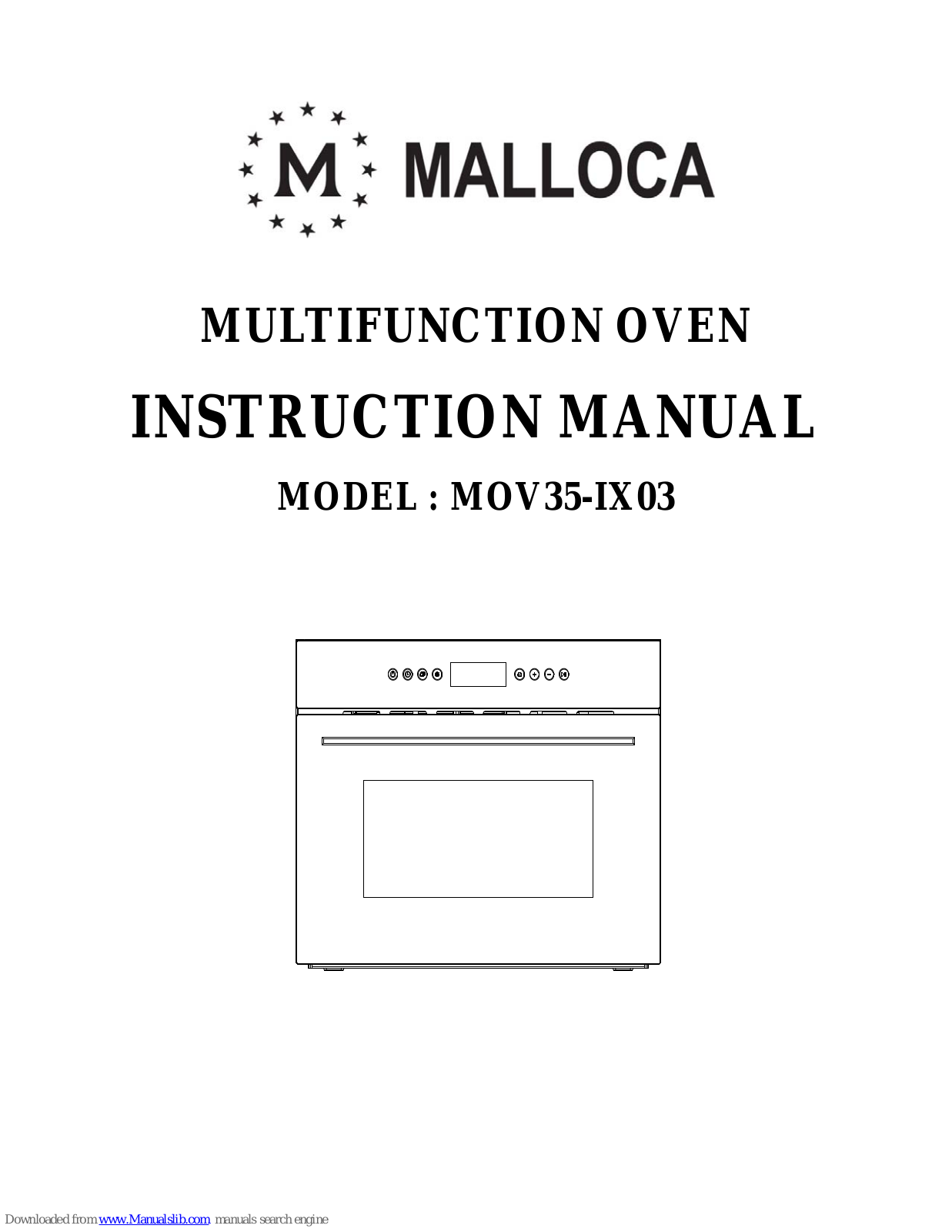 Malloca MOV35-IX03 Instruction Manual