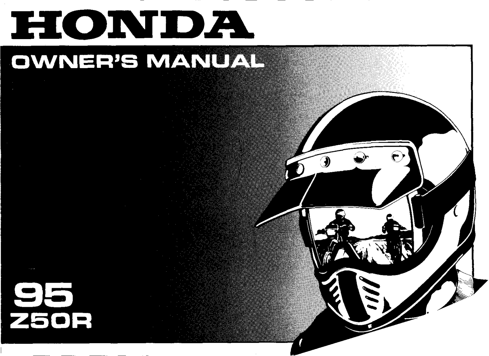 Honda Z50R 1995 Owner's Manual