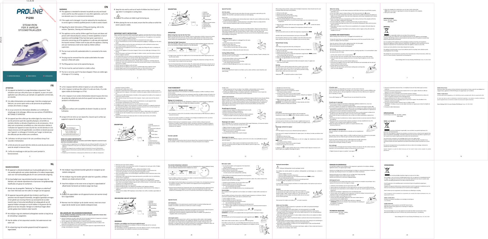 PROLINE PI280 User Manual