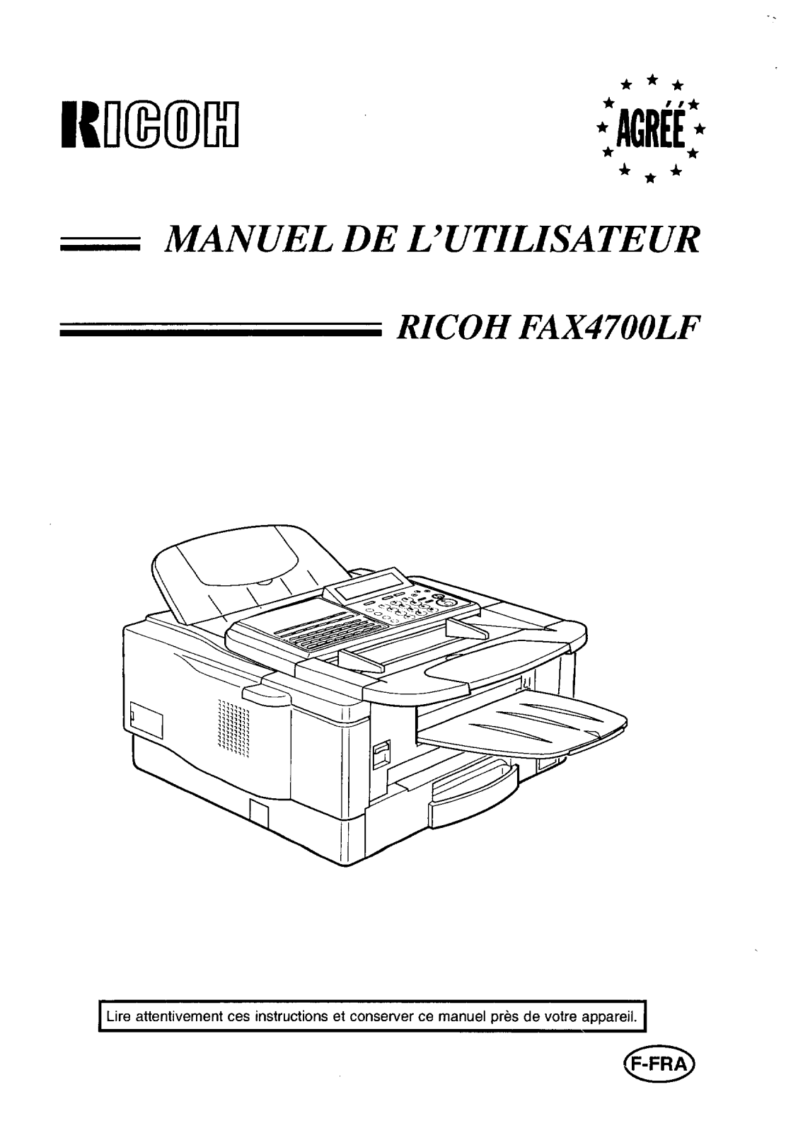 Ricoh 4700LF User Manual