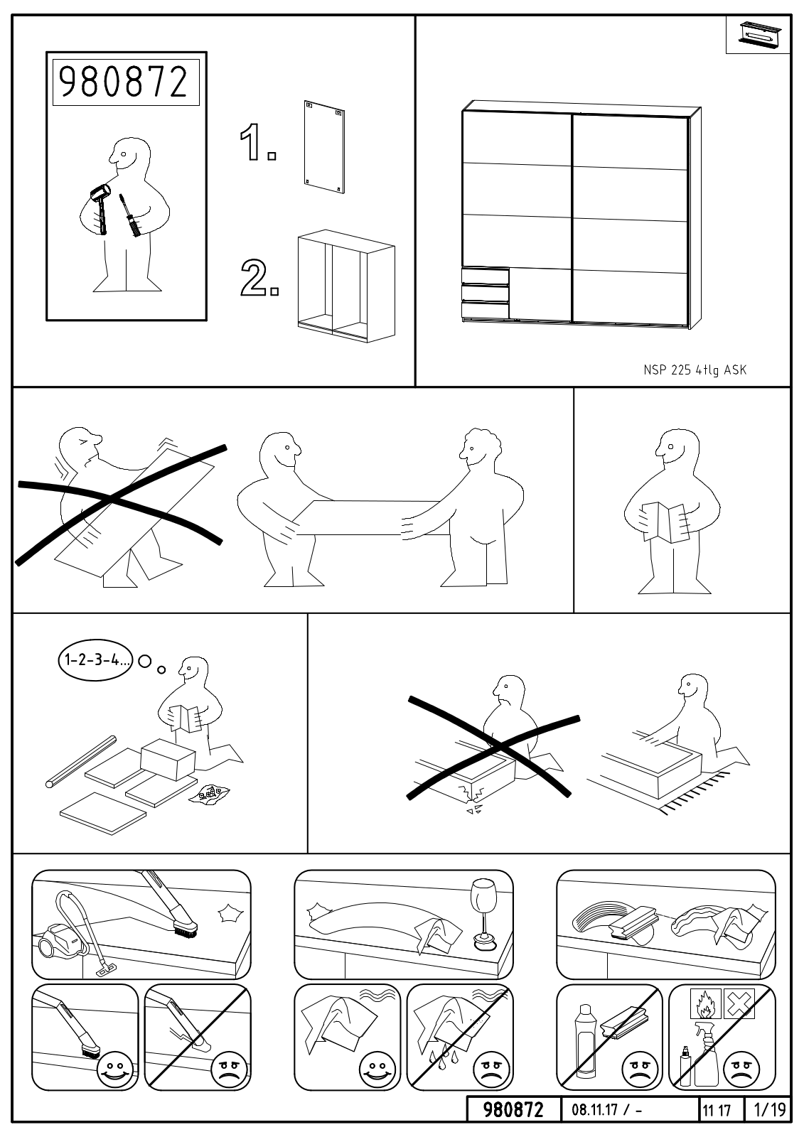 Wimex 980873 Assembly instructions