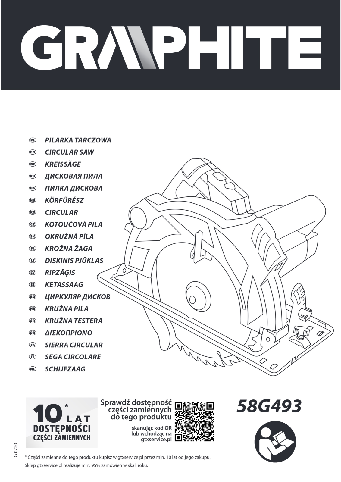 GRAPHITE 58G493 User guide - ManualMachine.com