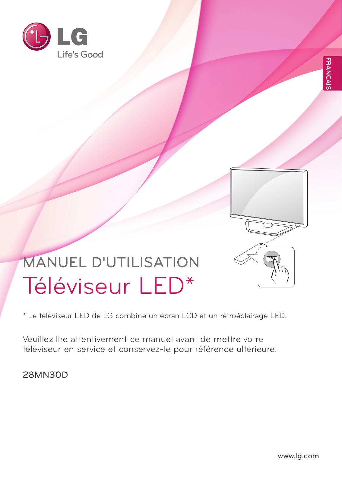 LG 28MN30D-PR User manual