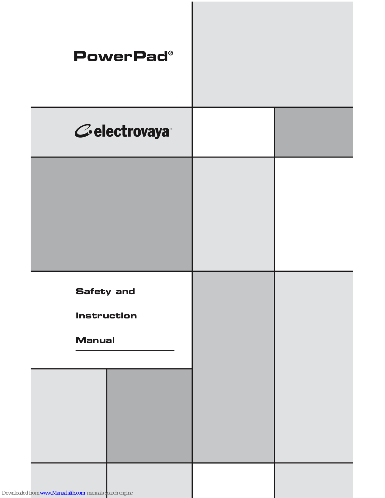 Electrovaya PowerPad 160, PowerPad 120, PowerPad 80 Safety And Instruction Manual