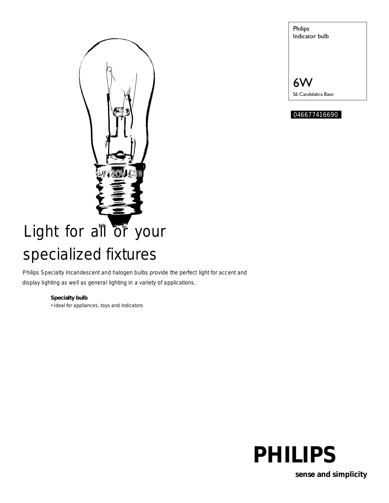 Philips 046677416690 User Manual