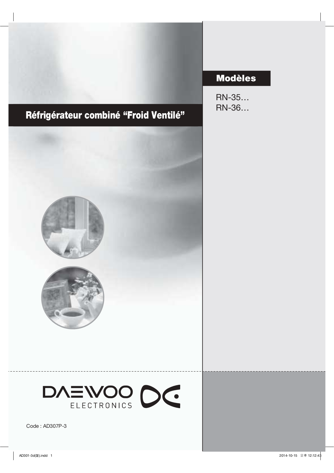 Daewoo RN-U355S User Manual