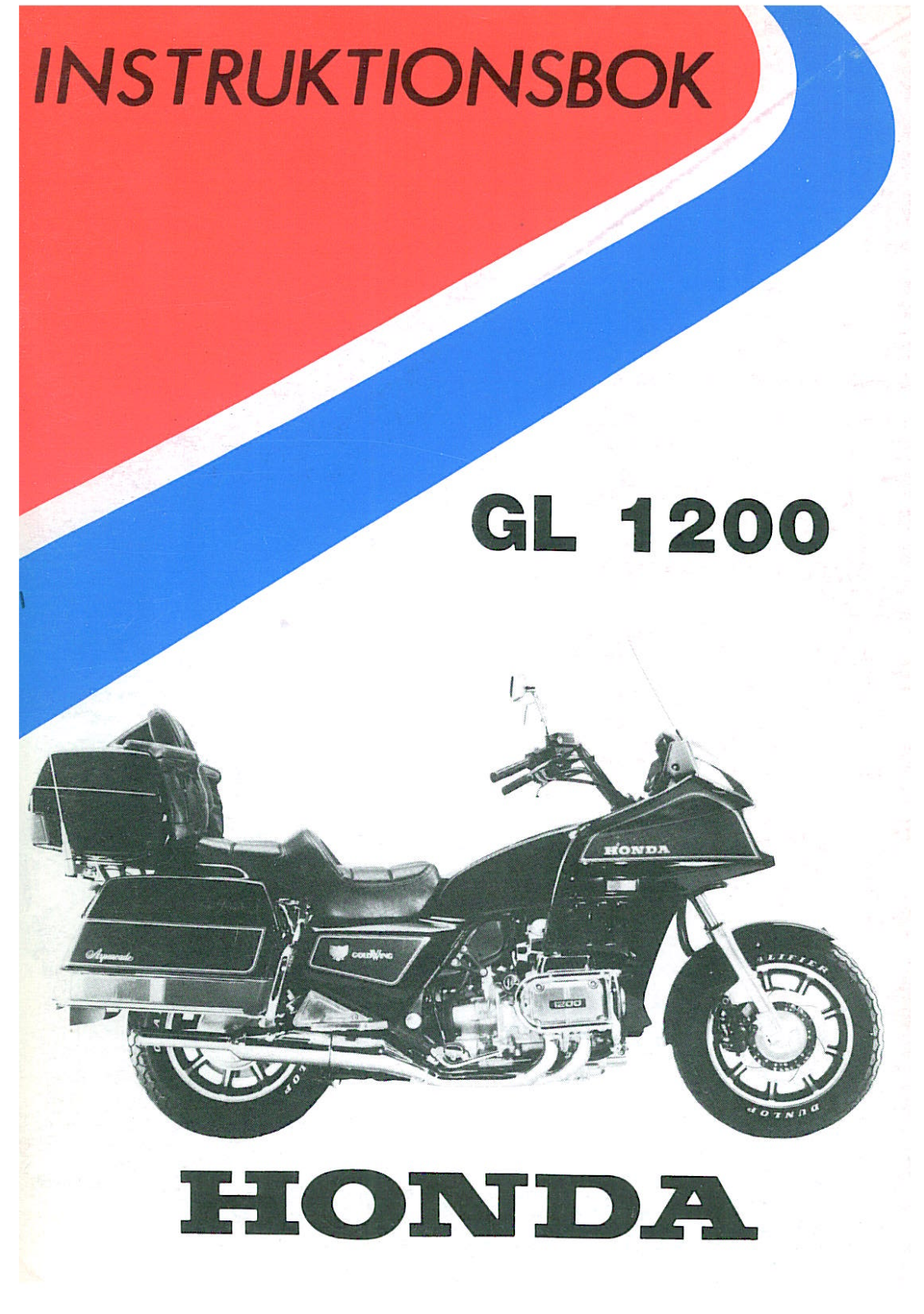 Honda GL 1200 1984 User Manual