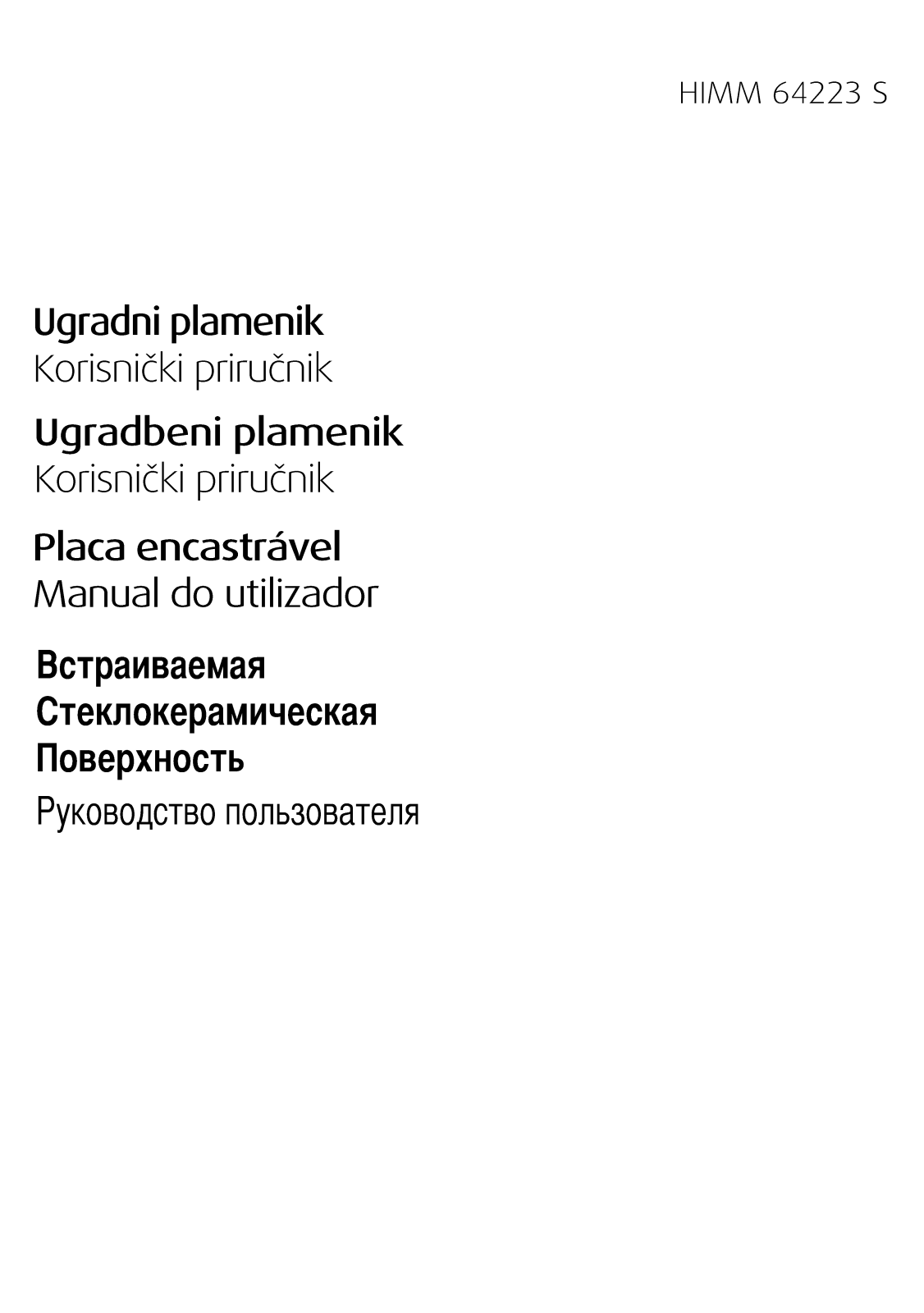 Beko HIMM64223S User manual