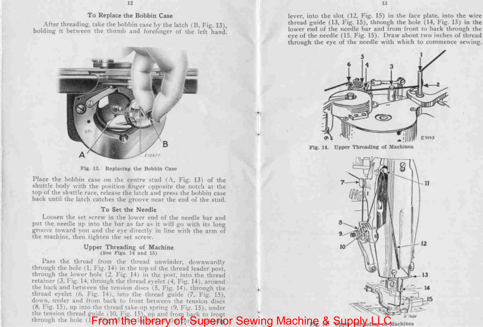 Singer 71 Class Threading Diagram