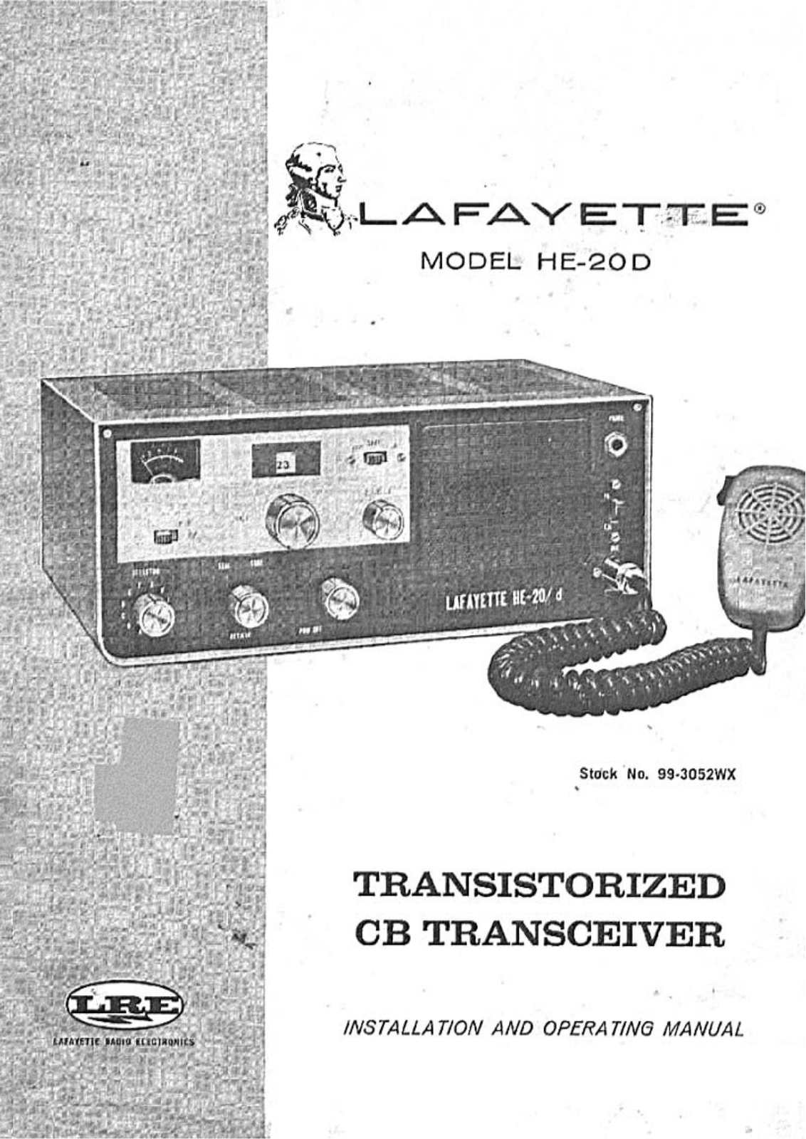 Lafayette HE-20-D Owners Manual