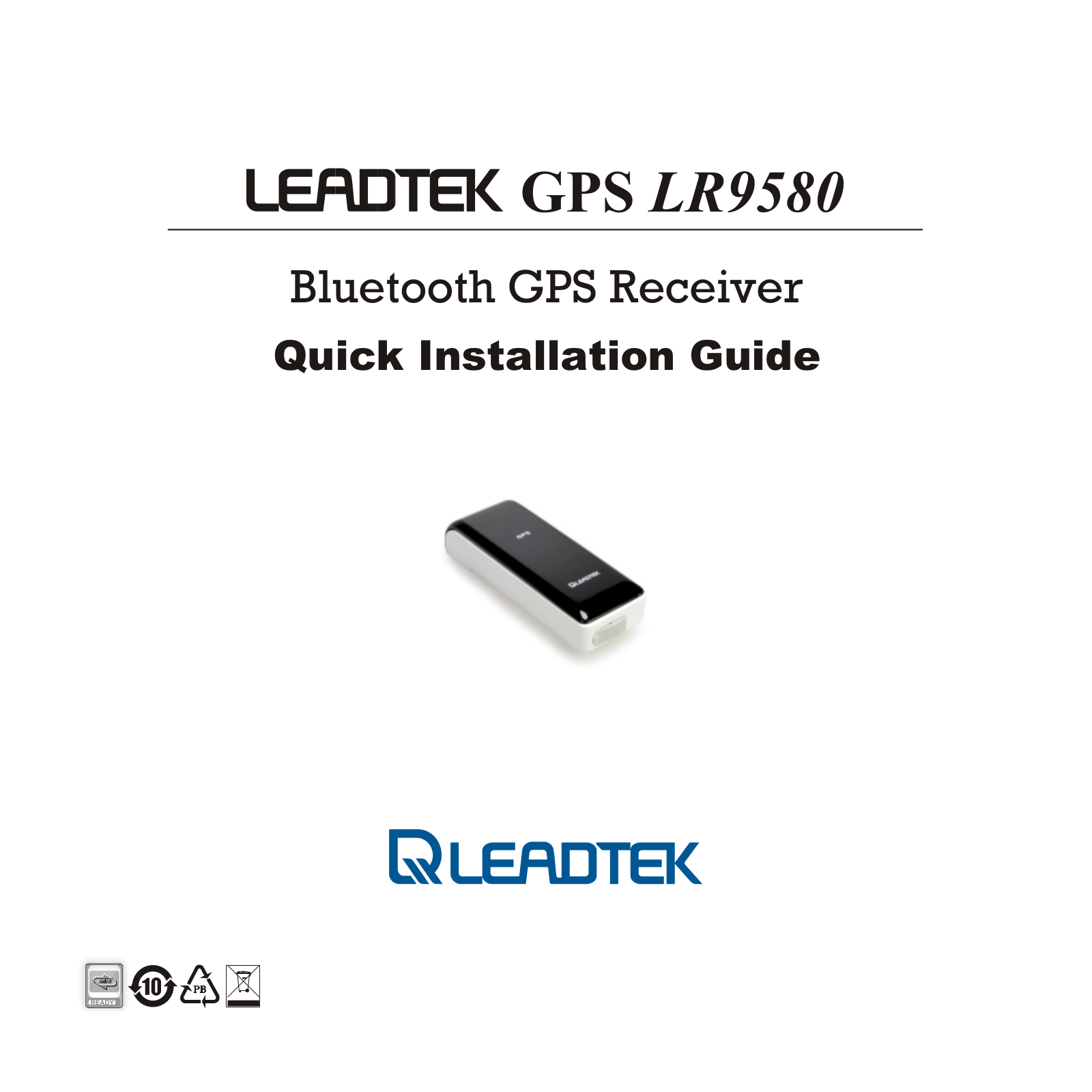 Leadtek LR9580 User Manual