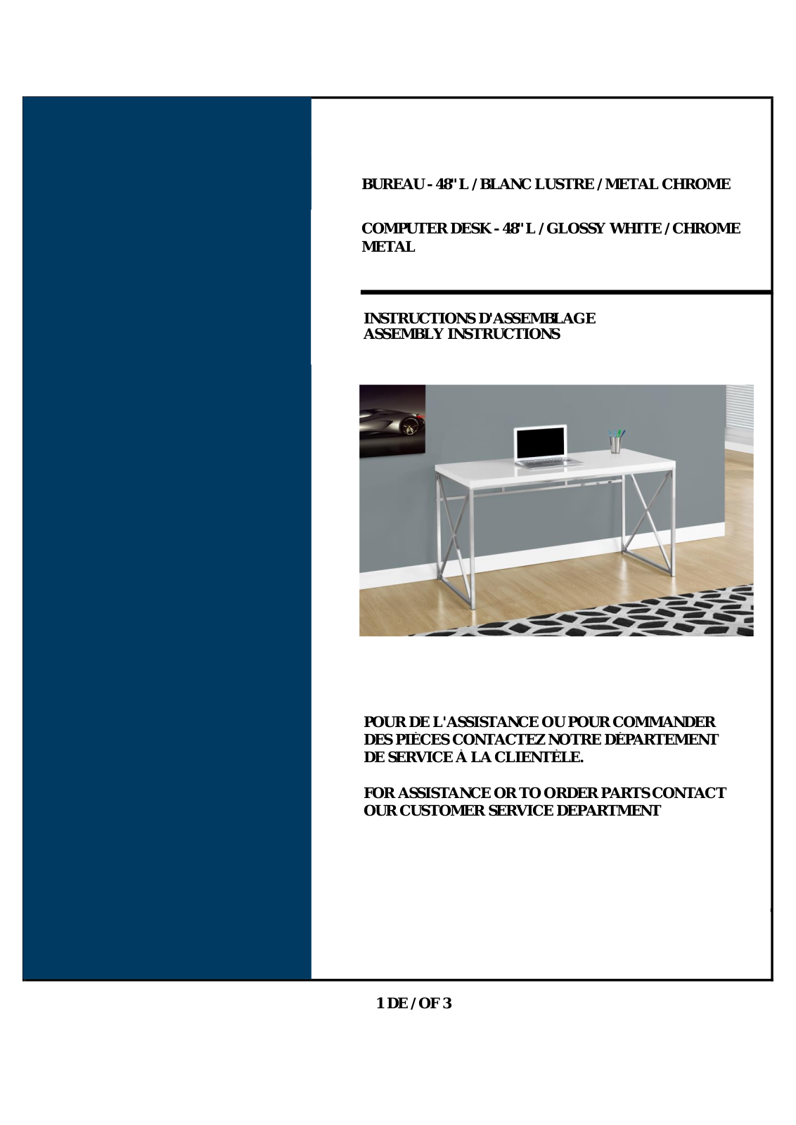 Mercury Row W005482313 Assembly Instructions - ManualMachine.com