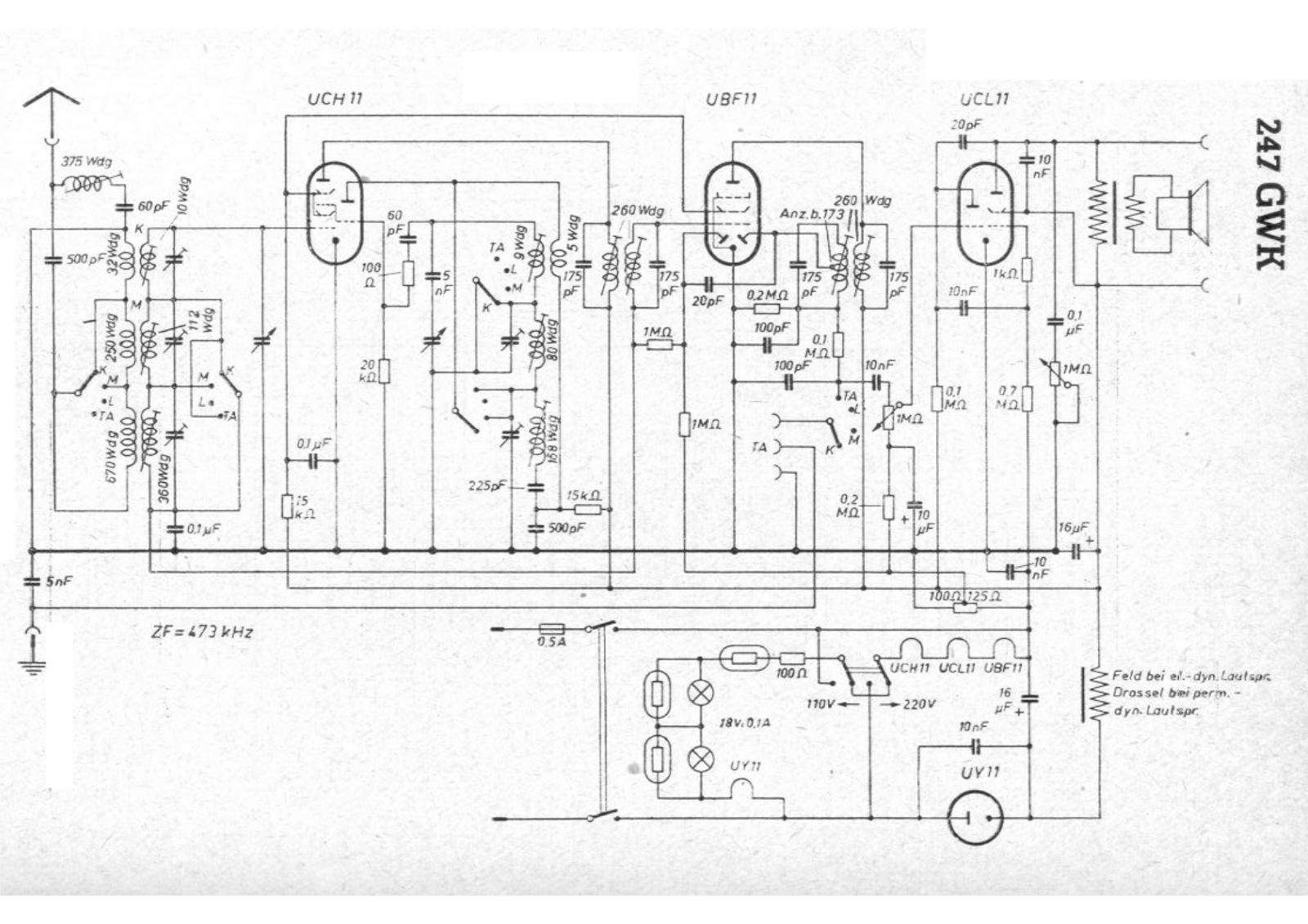 Eltra 247gwk schematic