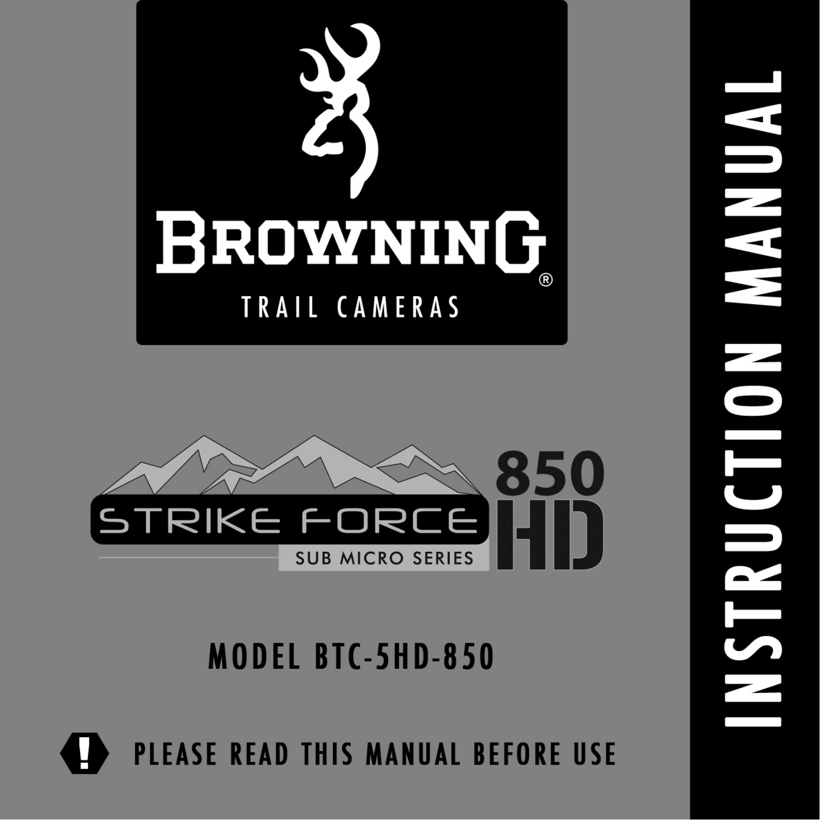 Browning BTC-5HD-850 User Manual