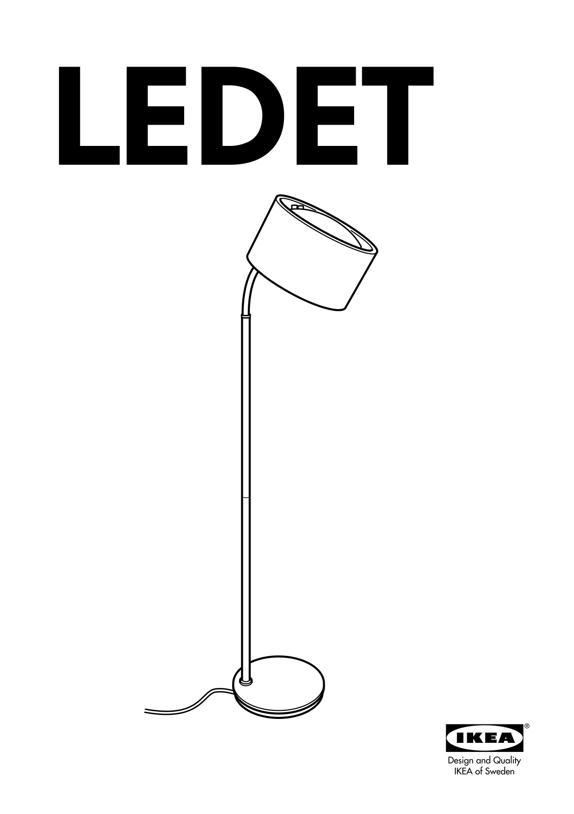 IKEA LEDET User Manual