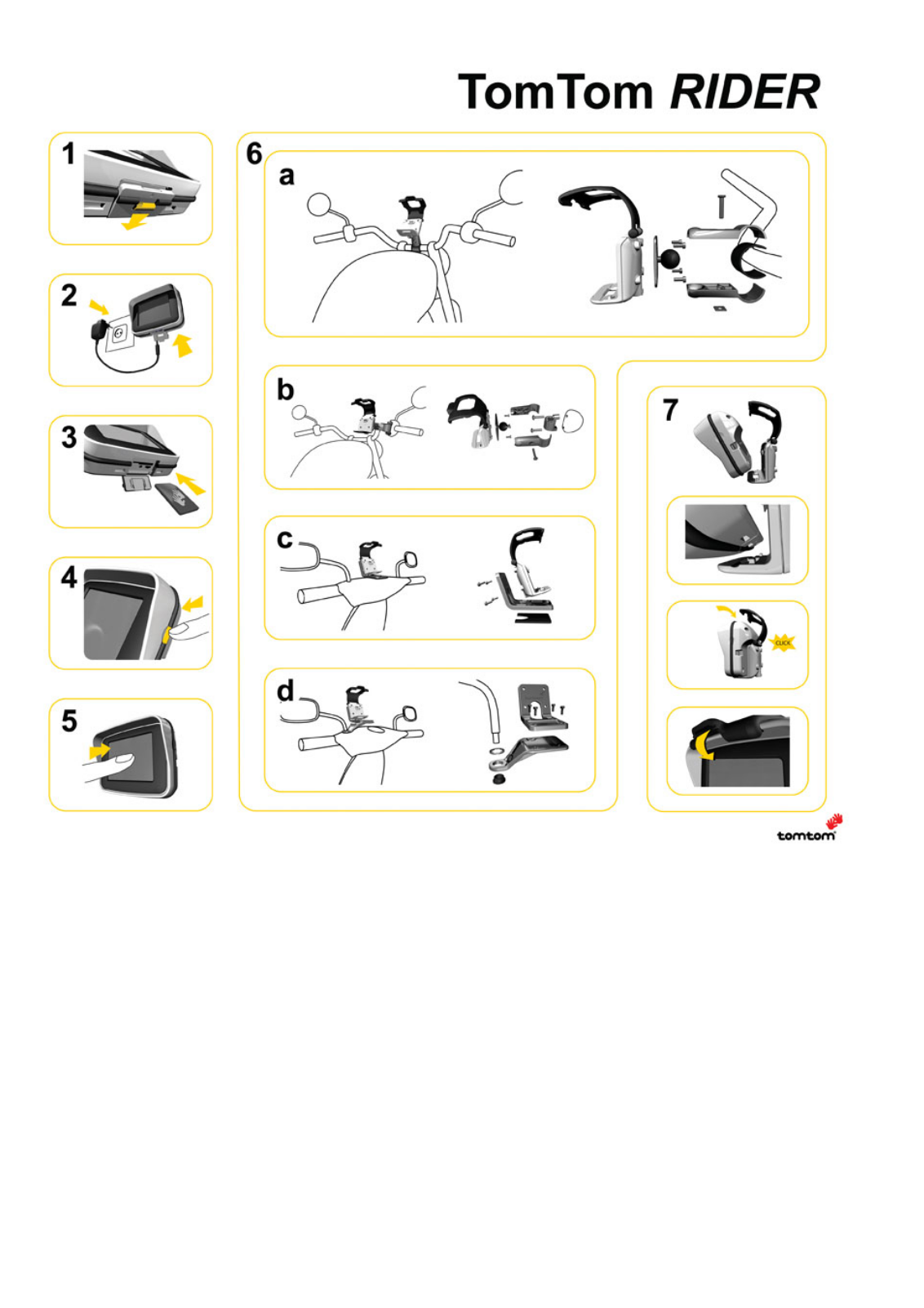 TomTom RIDER (2006) Installation Manual