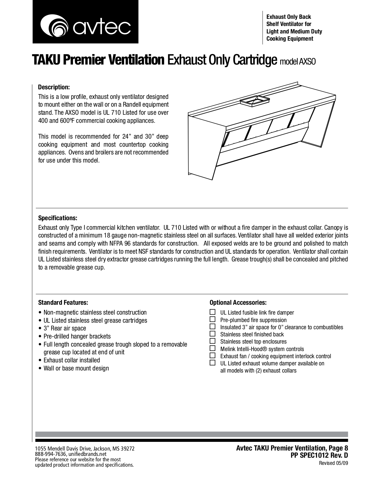 Avtec AXSO User Manual