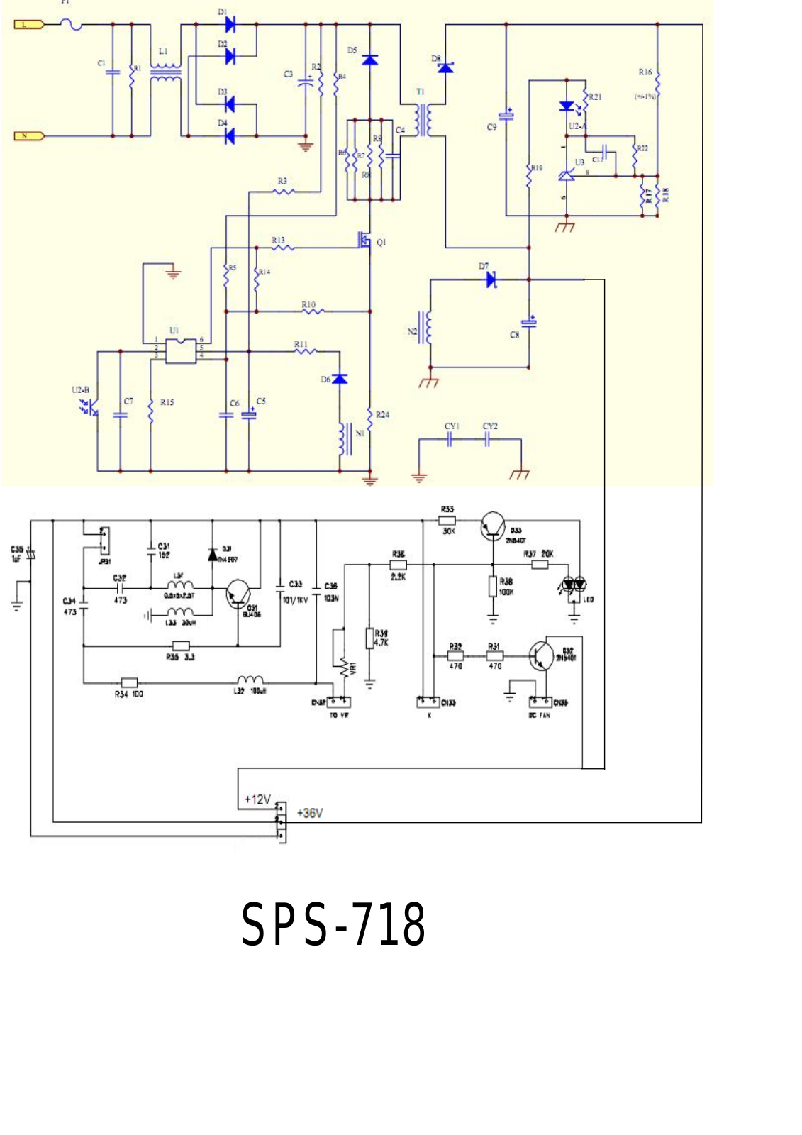 Vitek VT-1767 Schematic