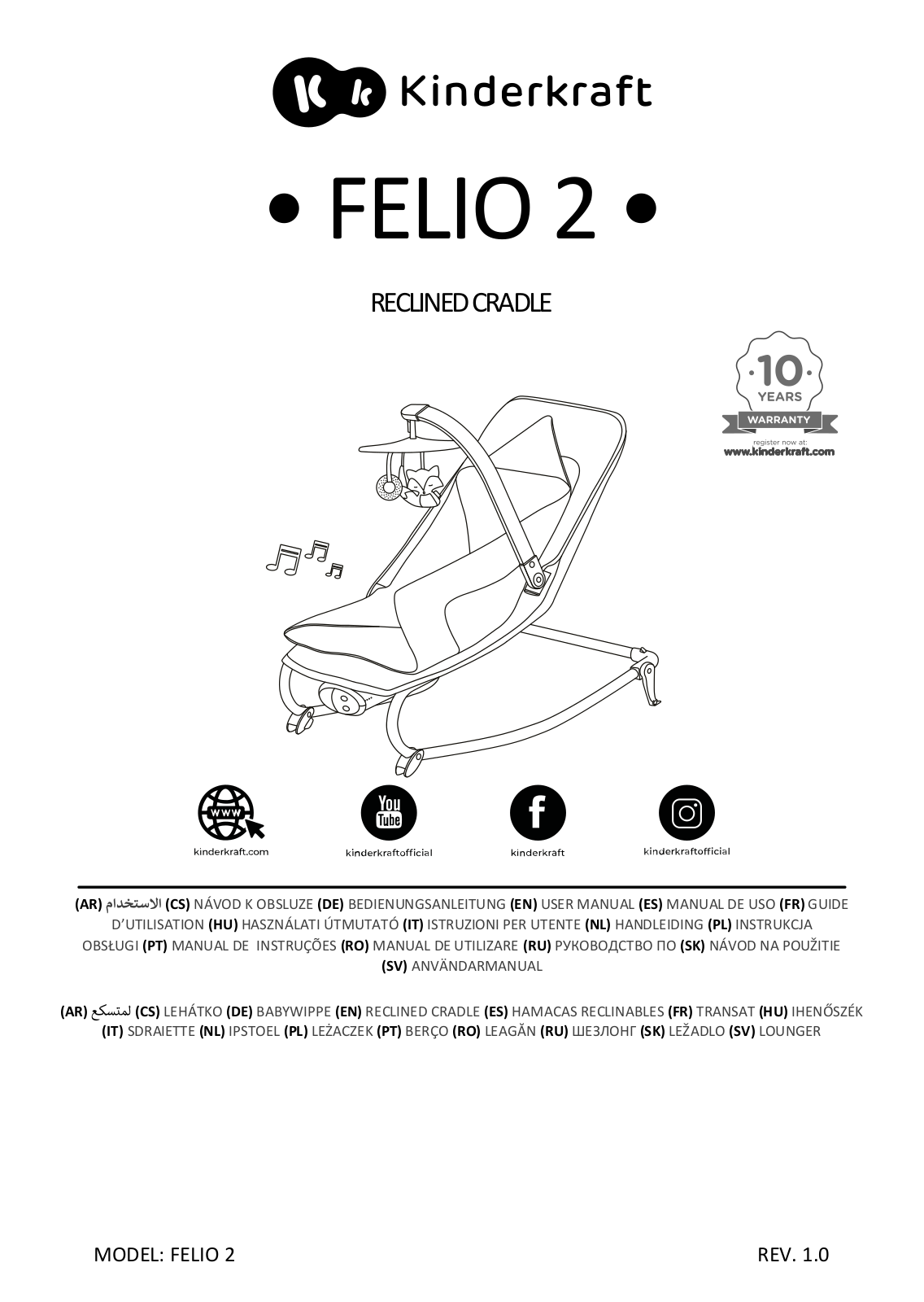 Kinderkraft Felio 2 User guide - ManualMachine.com