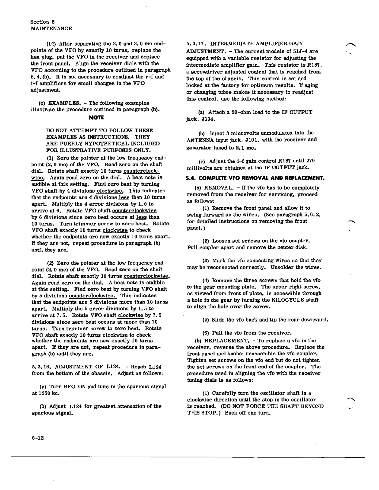 COLLINS 51J-4 User Manual (PAGE 38)