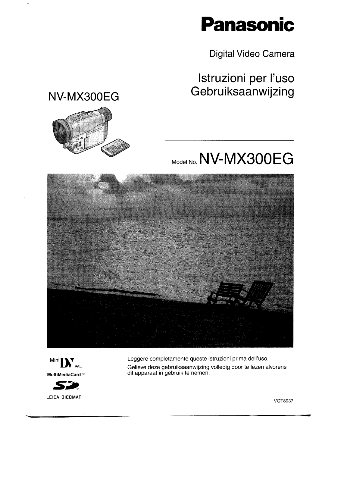 Panasonic NV-MX300EG User Manual