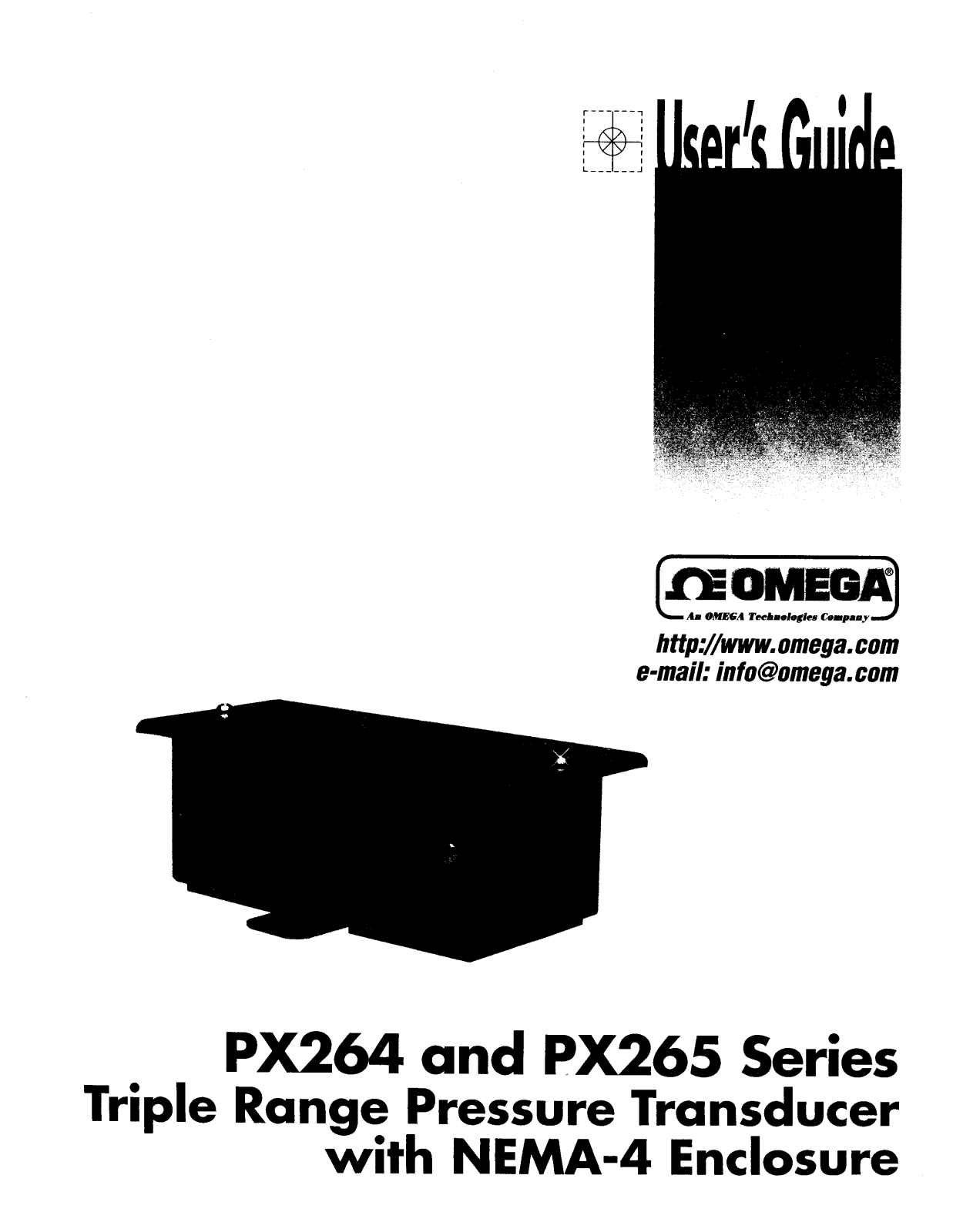 Omega PX264, PX265 User guide - ManualMachine.com