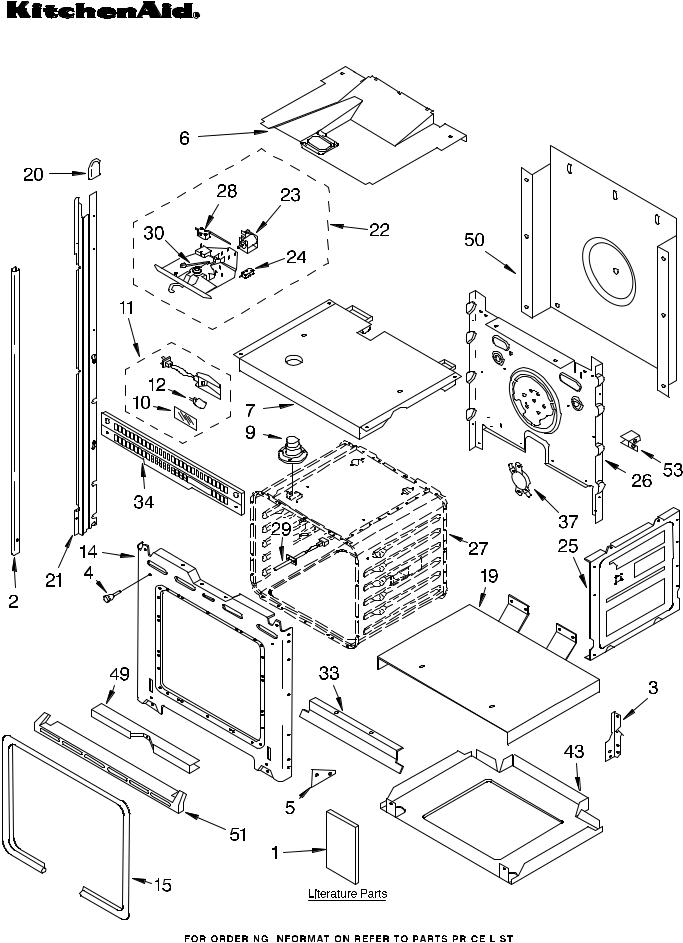 KitchenAid KEBS207DWH10 Parts List