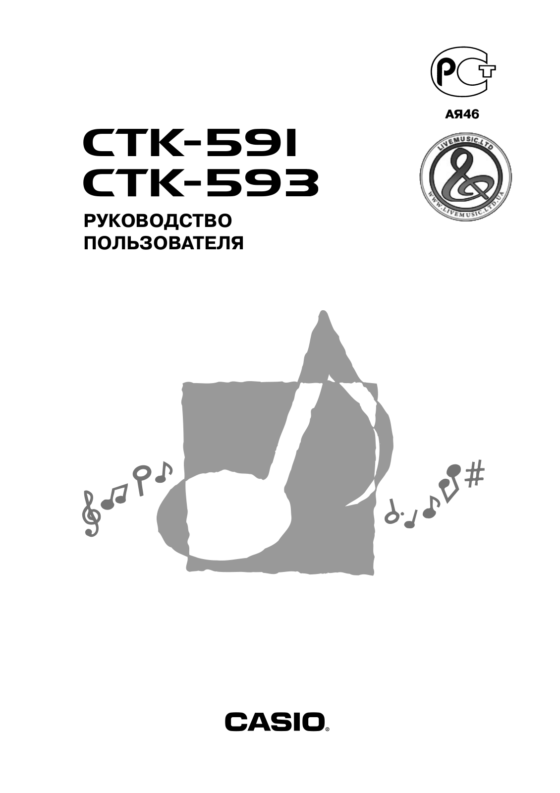 Casio CTK-593 User Manual