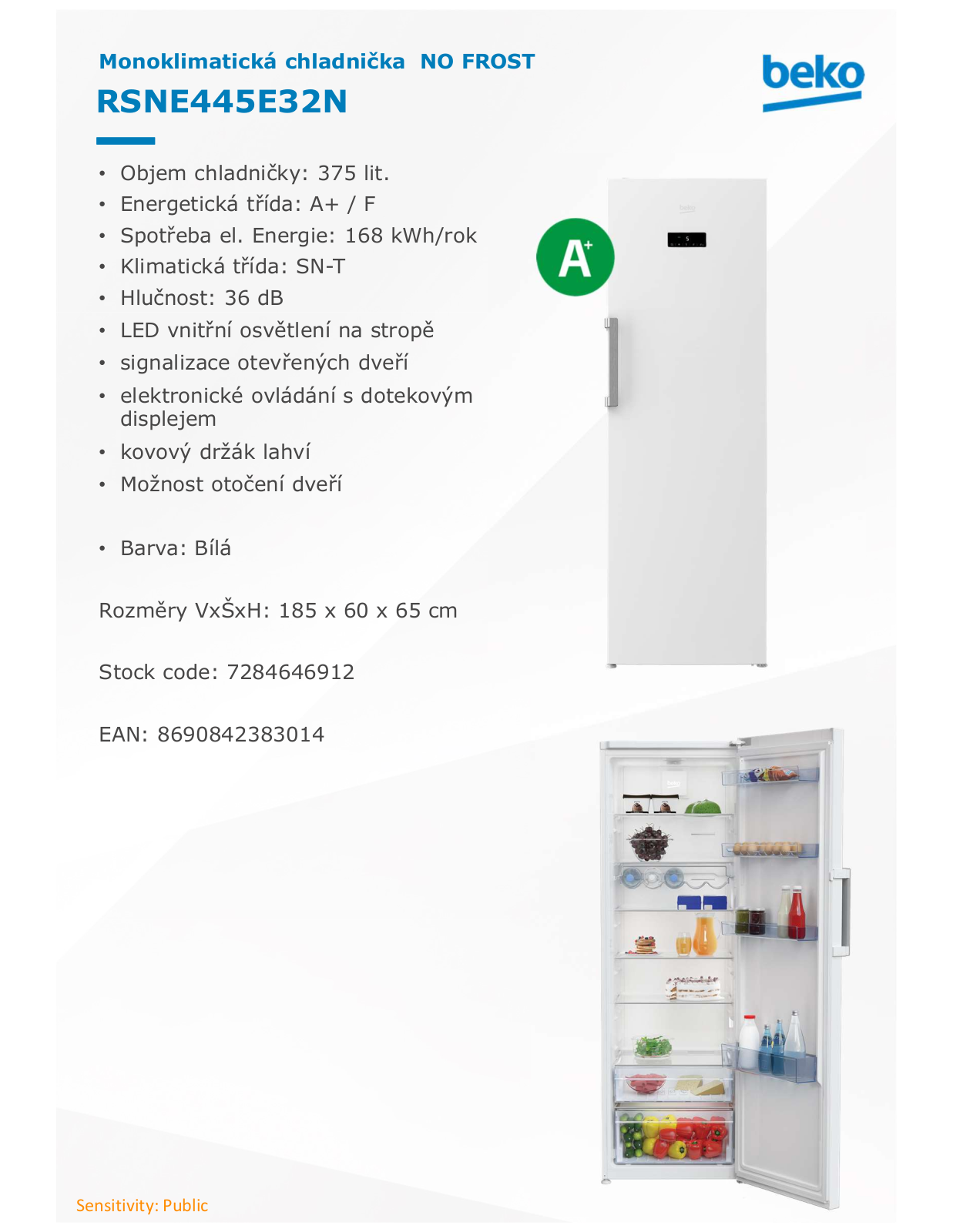 Beko RSNE445E32N User Manual