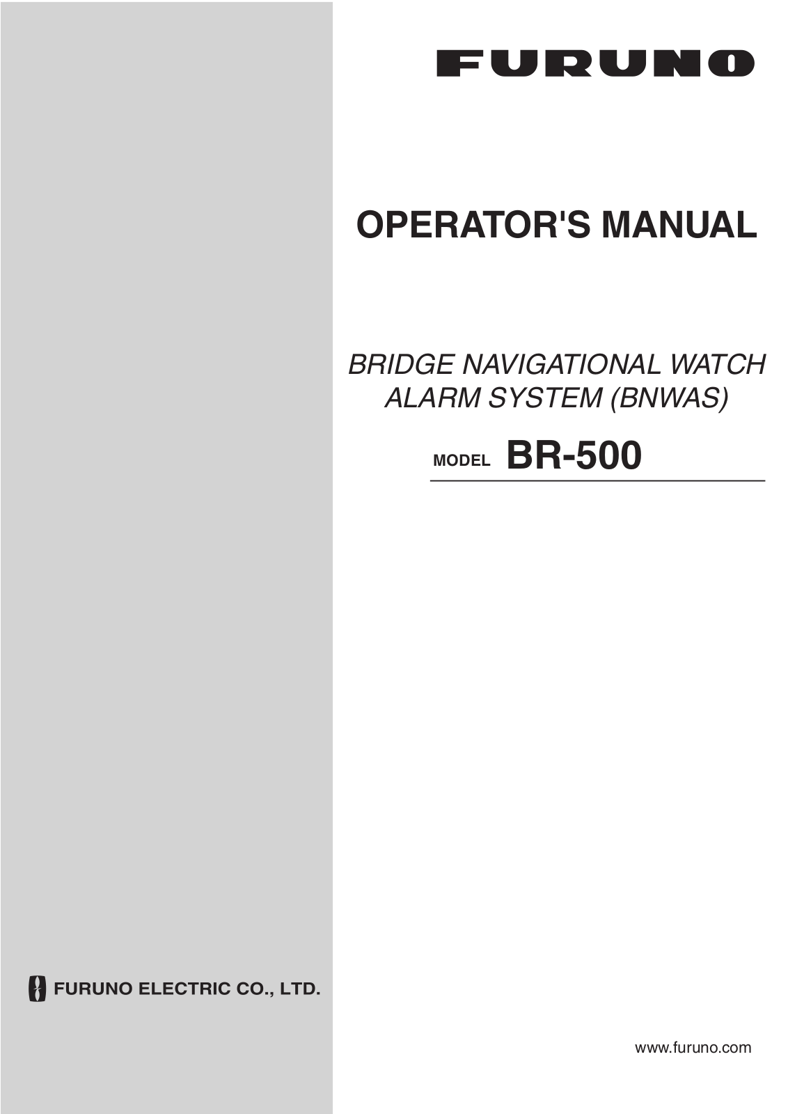 Furuno BR-500 User Manual